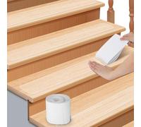 Cozary Cinta Antideslizante Escaleras, Antideslizante Alfombra, Alfombrilla Autoadhesiva Antideslizante para Escaleras para Ancianos, Niños Y Mascotas, 60x15cm, 15 Piezas, Transparente