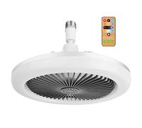 Cozlly Ventilador de Techo con Luz LED Regulable 30W, E27 Lampara y control remoto, 3 Velocidades, Ventilador Moderno Silencioso para Dormitorio