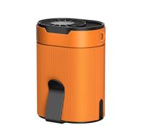 COZOME Ventilador Portátil Cintura/Cuello, Batería 3000mAh 25H Autonomía,Turbo 6600RPM 4 Velocidades Ajustables Manos Libres para Senderismo,Exteriores,Trabajo -Ventilador Enfriamiento Regalo Verano