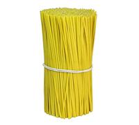 Cozylkx 100 Uds. Bridas De Alambre para JardÍn De 25cm, Bridas para Plantas De Alambre Recubiertas De PlÁstico Reutilizables, Bridas Flexibles para JardÍn para Plantas Trepadoras