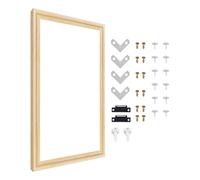 Cozylkx Marco De Madera De 30 x 40 Cm Para Pintar Sobre Lienzo, Barras De Bastidor Para Pintar Por Números, Pintura Al óleo, Pósteres, Fácil De Montar
