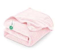 CozyLux Manta Extra Grande para Sofá, Manta Franela para Cama 180, Manta de Microfibra, Suave y Cálida, Ligera y Transpirable, Ideal para Invierno, 230x270 cm, Rosa Claro