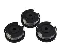 Cozypuff Juego de 3 bobinas y línea para Bosch EasyGrassCut 18 V, 23 y 26, 4 m x 1,6 mm, carrete de repuesto para cortacésped