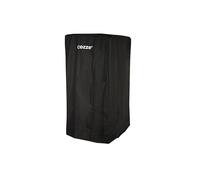 Cozze® Funda protectora negra para mesa exterior de 110 cm con horno de pizza - 65 x 67 x 135 cm - Resistente a la intemperie, protección lluvia/sol