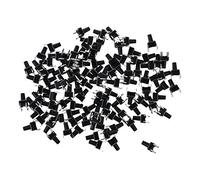 Cpolebev 100pzs 6 x 6mm x 9.5mm Interruptor de boton pulsador de tacto tactil momentaneo de PCB DIP