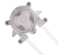 Cpolebev Bomba Microperistáltica de CC de 6 V, 9 V y 12 V, Pequeña, Minibomba de 500 W con Motorreductor, Dosificación de Agua Líquida, Reversible.
