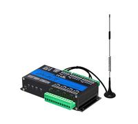 Cpolebev GP4-WLTE 4G Global gsm SMS App Controlador RS485 Control Web 4 CH 4-20Ma Entradas Analógicas 10A Salidas de Relé, Enchufe UE
