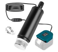 CPROSP Bomba Sumergible Compatible con Batería Makita 18V (Batería no incluida), 30L/min Bomba de Transferencia, Bomba de Agua Portátil para Aguas Residuales, para Piscina, Jardín, Estanques