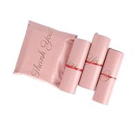 CQAHDSEVF Bolsas de envío, Bolsa de mensajería de Polietileno Rosa, Bolsa de Correo, sobre Opaco for Paquetes, Ropa, 100 Uds.(25x31x4 Cm 100pcs)