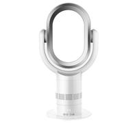 CQAHDSEVF Ventilador de torre sin aspas, Ventilador De Torre Sin Aspas Oscilante Con Control Remoto Y Temporizador Azul Plata(Silver)