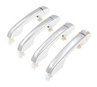 CQJJXKYC Manija de puerta exterior Juego de manijas de puerta de 4 piezas, delanteras, compatible con 4Runner 2010-2021, compatible con GX460 69250-60050(White 4Pcs)