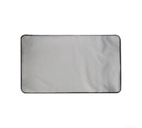 Crabop Estera Barbacoa Calor 165x99cm Antiadherente Estera Barbacoa(gray 165 * 99cm)