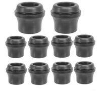 Crabop Junta de arandela de tapa de válvula 028103500 para Golf MK2 MK3, tapón de ventilación de goma negra, reemplazo de ajuste directo para reparación de motor (10 piezas)