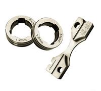 Crabop Kit de rollo de transmisión de 0.45 pulgadas VK-Groove, para Lincoln Power MIG 216 255XT 350MP LN-25 PRO, reemplazo de rodillo alimentador de alambre de metal, para soldadura con núcleo de