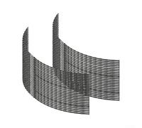 Crabop Línea Cortabordes Nylon 3.5mm 37cm para Bosch para afs Línea(50pcs) | Nylon para premium 3.5mm, 37cm largo, para resistencia desgaste, corte para rápido, compatible para bosch AFS