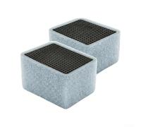 Crabop para filtro Cerámico Miel para geberit para aquaclean 2 Pack | Estructura panal, neutralización , material ABS , compatible modelos 2019+, pack ahorro 2 años