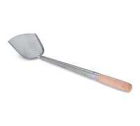 Craft Wok Espátula Wok grande de acero inoxidable Wok Chuan Turner con mango ergonómico de madera tradicional asiático utensilio de cocina / 732W5-3