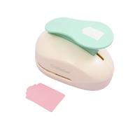 Craftelier - Perforadora de Etiquetas de 7,62 cm (3") de Palanca a Presión en Papeles y Cartulinas | Especial para Adornos de Scrapbooking y Manualidades | Tamaño Aprox. 15 x 9,5 cm
