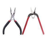 CRAFTHROU 1juego Alicates Sacabocados para Joyería Punzón Metálico Resistente Herramienta Multifunción para Manualidades y Tarjetas Mini Portátil Diseño Preciso con Boca Puntiaguda