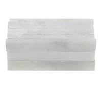 CRAFTHROU 21 Lápices de Esteatita Plana Blancos para Marcar en Superficies Metálicas y Acero, Ideales para Construcción y Soldadura Tiza Natural y Tamaño 68x8x4.2mm