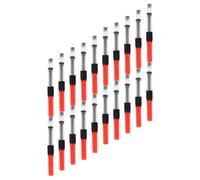 CRAFTHROU Convertidor de Tinta Fácil de Instalar Absorbente de Tinta Mecanismo Giratorio Material Plástico, Pack de 20 Unidades para Pluma Estilográfica para Uso Escolar y Oficina