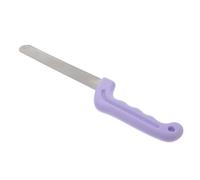 CRAFTHROU Herramienta de Corte de Floristería para Flores y Bloques de Melón Cuchillo de Acero Inoxidable y Plástico Color Lavanda para Decorar Bodas