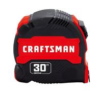 CRAFTSMAN Cinta métrica, agarre compacto, 30 pies (CMHT37445S)