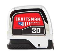 CRAFTSMAN Cinta métrica, cromada, 30 pies (CMHT37370S)