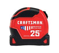 CRAFTSMAN Cinta métrica, PRO-11, 25 pies (CMHT37525)