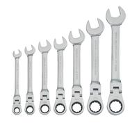 Craftsman CMMT87009 - Juego de trinquete reversible métrico flexible de 7 piezas