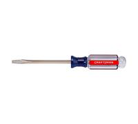 CRAFTSMAN Destornillador Manual, Ranurado, Mango de Acetato, 316 Pulgadas x 4 Pulgadas (CMHT65021)