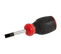 CRAFTSMAN Destornillador, ranurado, bi-material, 1/4 X 1.5 pulgadas (CMHT65058N)