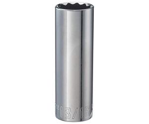 CRAFTSMAN Enchufe profundo, SAE, unidad de 1/2 pulgada, 13/16 pulgadas, 12 puntos (CMMT47527)