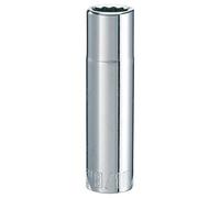 CRAFTSMAN Enchufe profundo, SAE, unidad de 1/2 pulgada, 9/16 pulgadas, 12 puntos (CMMT47522)