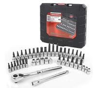 Craftsman - Juego de 42 puntas hexagonales y torx, 1/4 y 3/8 pulgadas, unidades de Craftsman
