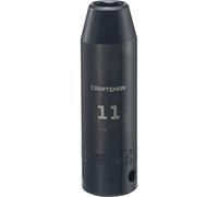 CRAFTSMAN Llave de vaso de impacto, profunda, métrica, 1,27 cm, 11 mm (CMMT13008)