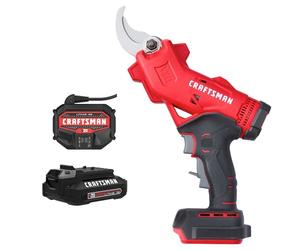 CRAFTSMAN Podadora eléctrica inalámbrica de 20 V máximo, batería y cargador incluidos (CMCPR320C1)