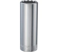 CRAFTSMAN Zócalo, métrico, unidad de 1/2 pulgada, 22 mm, 12 puntos (CMMT12085)