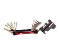 Crankbrothers Multiherramienta M20 – Herramienta para bicicleta – Negro/Rojo