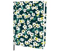 CRASPIRE Funda Protectora Elástica Estampado Floral Libros Grandes Lavable Y Reutilizable Tela Jumbo Elástica Libros Tapa Dura Y Blanda Amantes Libros Cuadernos Y Libros Texto