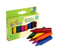 CRAYOLA - Mini Kids, 8 Ceras Jumbo, Crayons de Forma Redonda, Paquete de 8, Edad 12 Meses, 81-0080