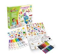 Crayola Mini Kids -Set Actividades Colorea y Aprende, con Rotuladores, Ceras, Libro de Actividades, Pegatinas, Regalo Creativo para Niños y Niñas, Desde 3 años, 25-1485