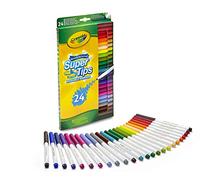 Crayola Rotuladores SuperTips - Caja x24 Colores