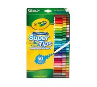 Rotuladores CRAYOLA SuperTips, Caja x50 Colores