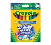 Crayola - rotuladores ultra-lavables, punta maxi, para la escuela y el