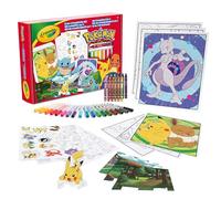 CRAYOLA - Set Creativo Pokémon 5 en 1, con Páginas para Colorear, Rotuladores, Crayones, Pegatinas, 60 piezas, Regalo para niños y niñas, a partir de 4 años - 04-2924