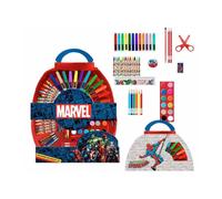 Crayola SET PAPELERÍA COLOREABLE 50 PIEZAS MARVEL DE CERDÁ