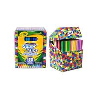 Crayola Washable Super Tip Markers 18x14.8x13.5 Cm 150 Units Multicolor