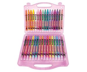Crayola Twistables Lápices De Colores 32 Piezas Estuche Arcoíris Neón