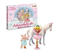 CRAZE Calendario De Adviento Con Juguetes De La Princesa Lillifee, Calendario De Navidad Con Juguetes De Princesas, Accesorios Y Horquillas Para El Pelo